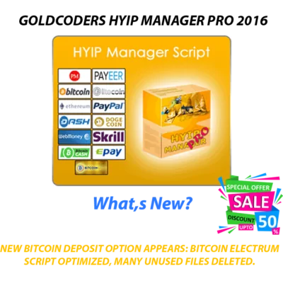 Gc Hyip Manager Pro 2016