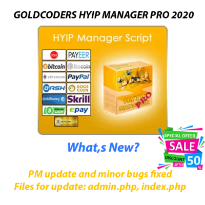 Gc Hyip Manager Pro 2020