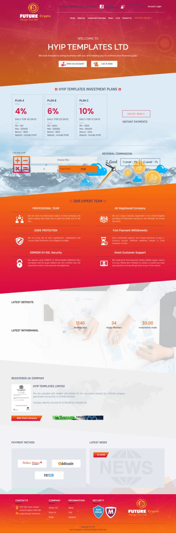 HYIP Template 003